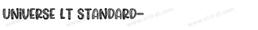 Universe LT Standard字体转换